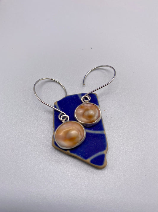 Sweet Shiva Shell Earrings