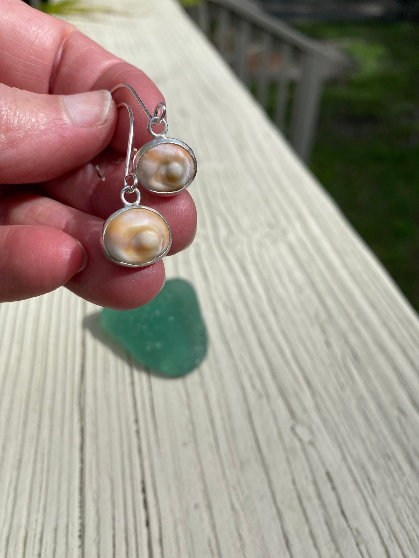 Sweet Shiva Shell Earrings